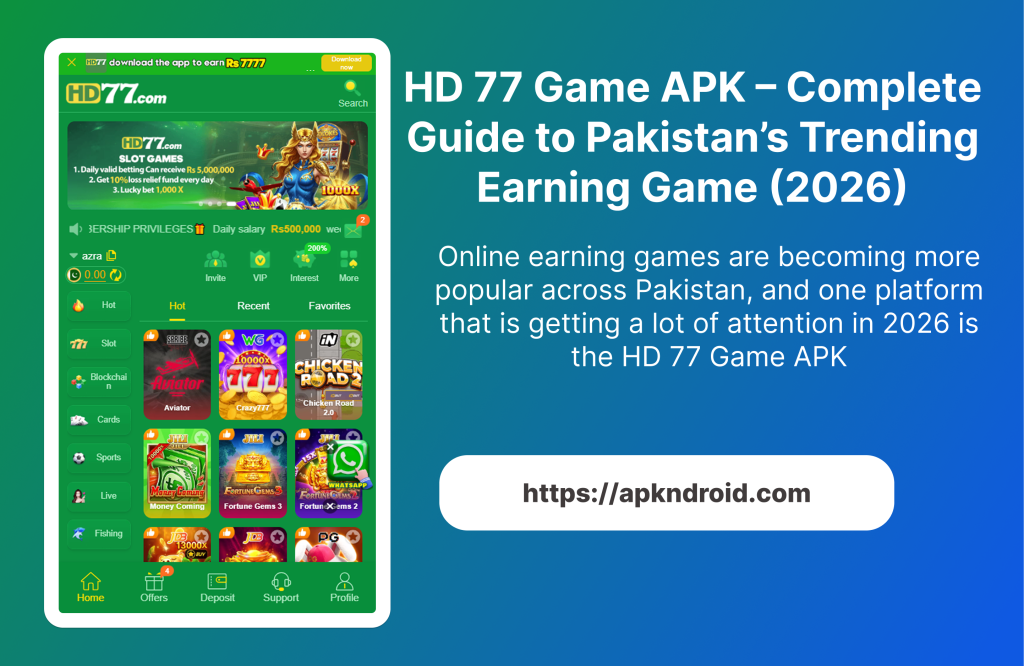 Home screen HD 77 Game