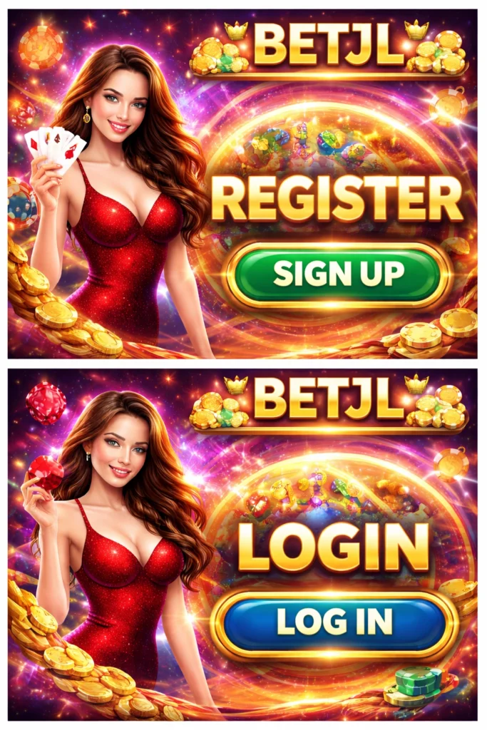 BETJL Game register and login image
